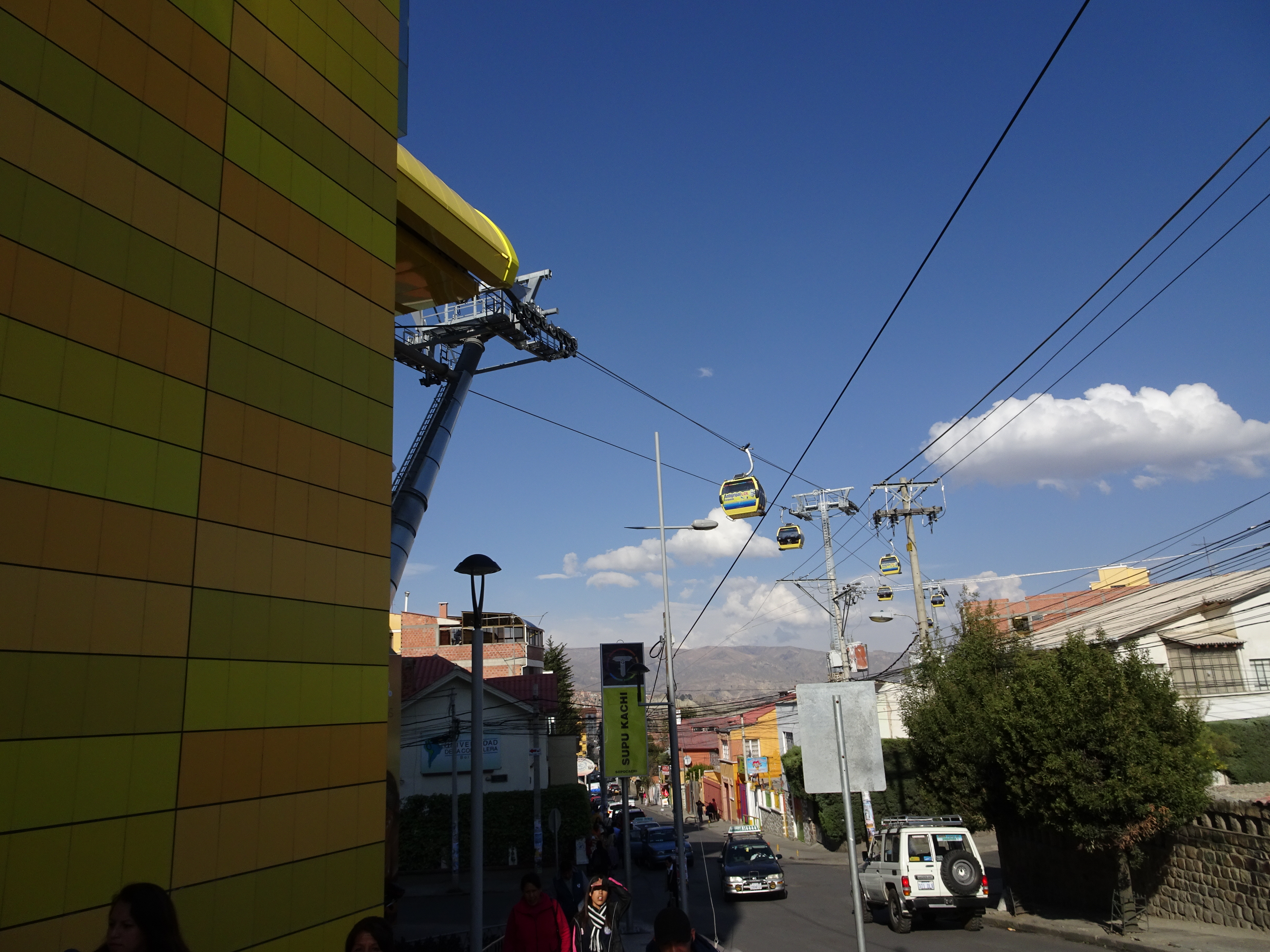 Seilbahnen in La Paz