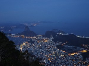Rio beim Eindunkeln