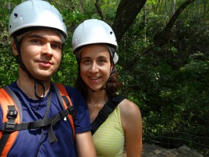 Mit Helm gehts in die Höhle