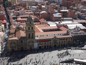 Aussicht auf die Iglesia de San Francisco