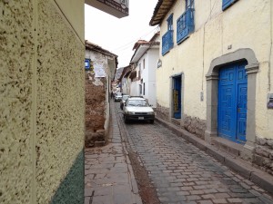 Strasse in Cusco