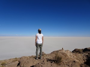 Ausblick über die Salzwüste