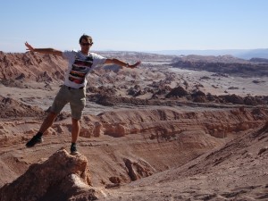 Patrice im Valle de la luna