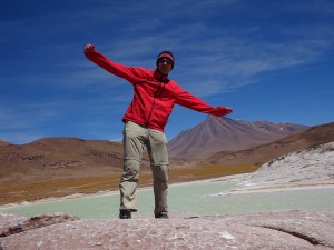 Patrice bei den Piedras Rojas