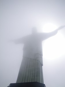 Christo im Nebel    
